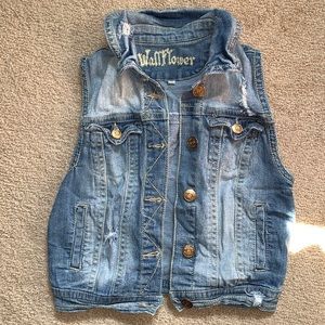 Denim Jean Jacket/ Vest